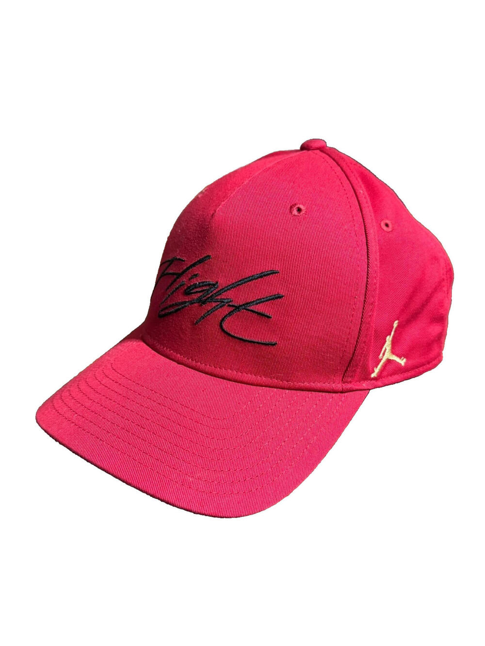Air Jordan Nike Flight Jumpman Classic 99 Red With Black Writing Adj. Cap Hat